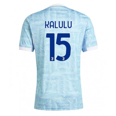 Juventus Pierre Kalulu #15 Gostujuci Dres 2025-26 Kratak Rukav Juventus Pierre Kalulu #15 Gostujuci Dres 2025-26 Kratak Rukav